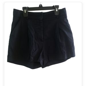 Paper Crown Women's High-Rise Shorts,  SZ 4, Navy